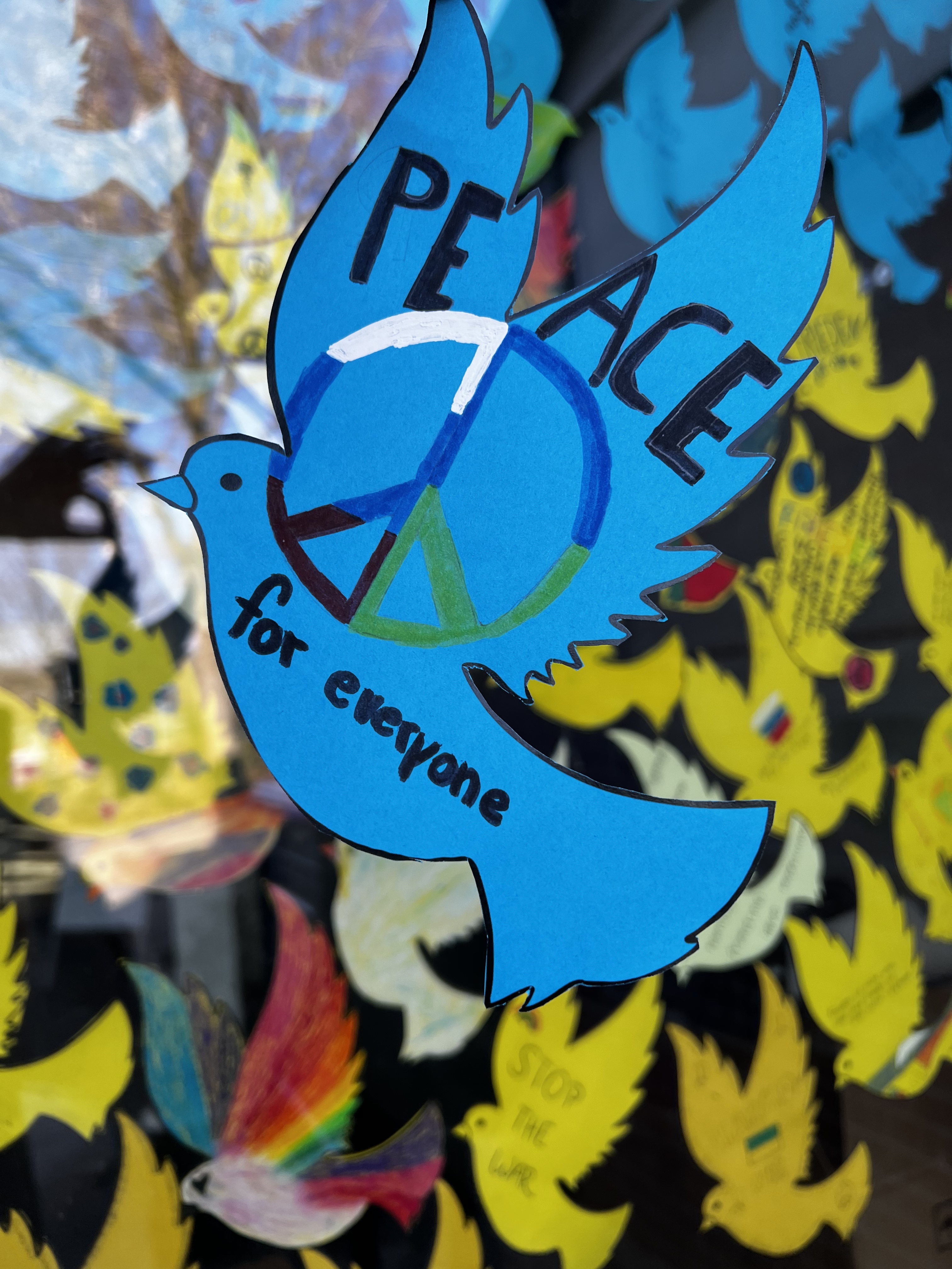 Flagge russisch ukrainisch