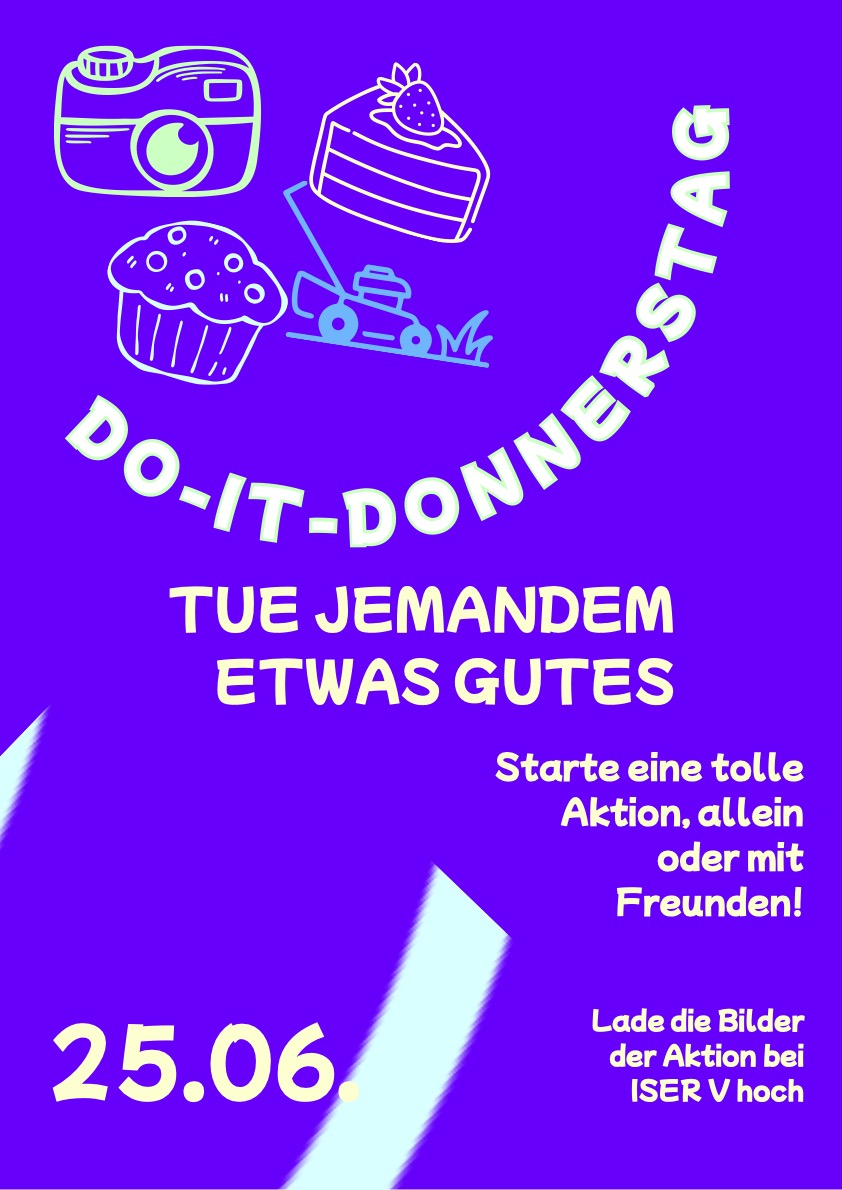 Plakat Do it Donnerstag