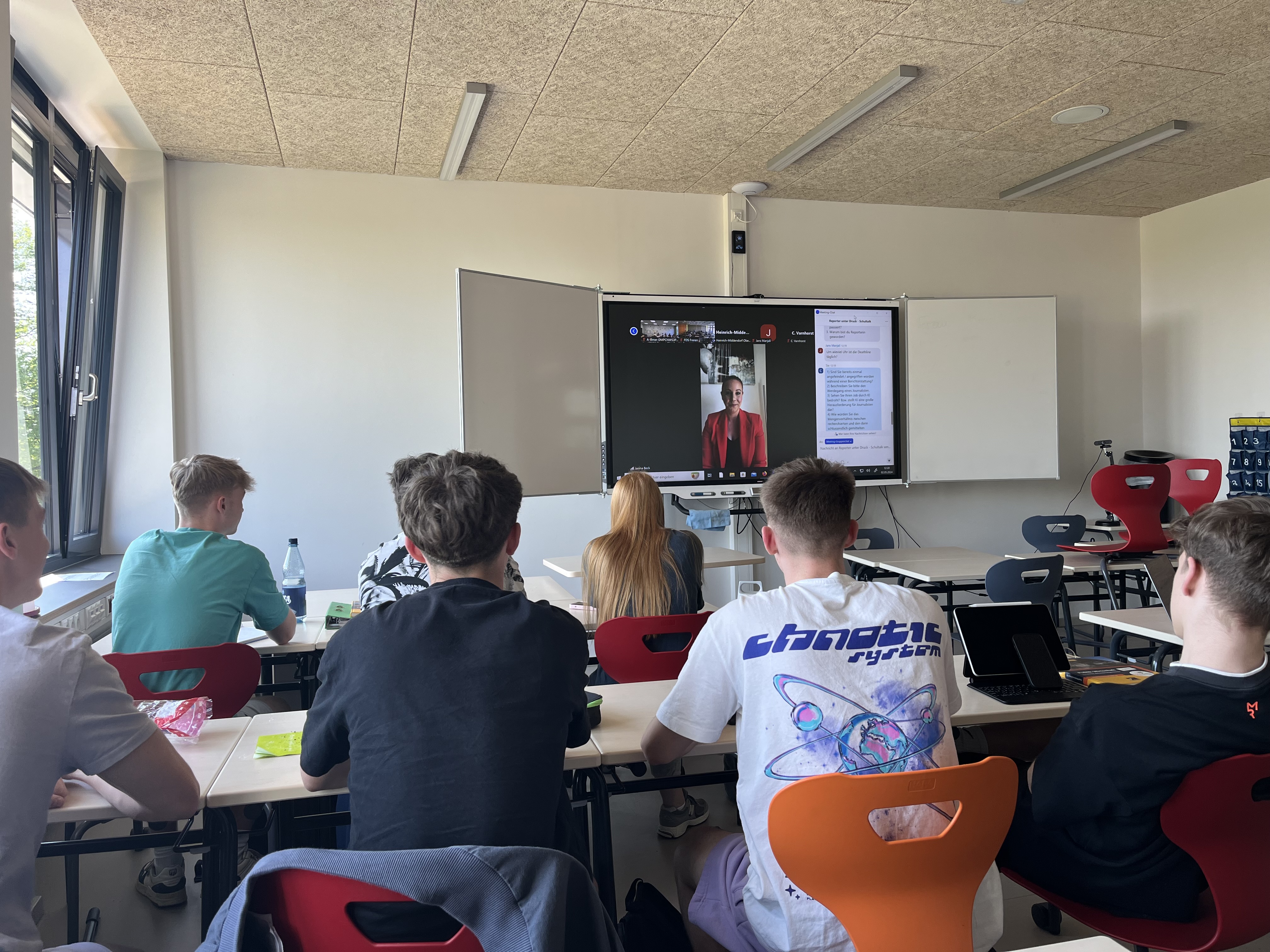 Foto LWH Reporter unter