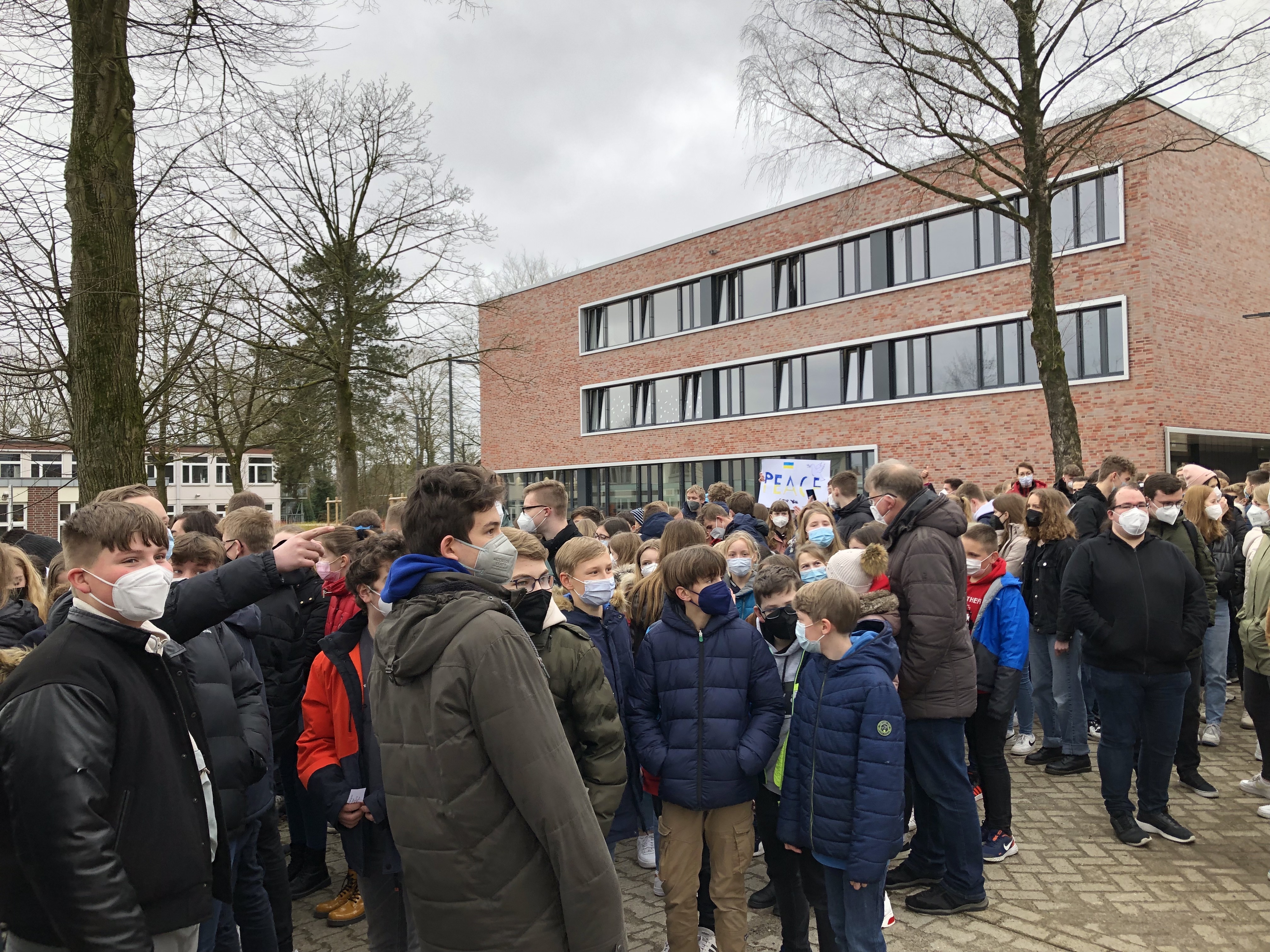 Aufbruch von der Schule 1