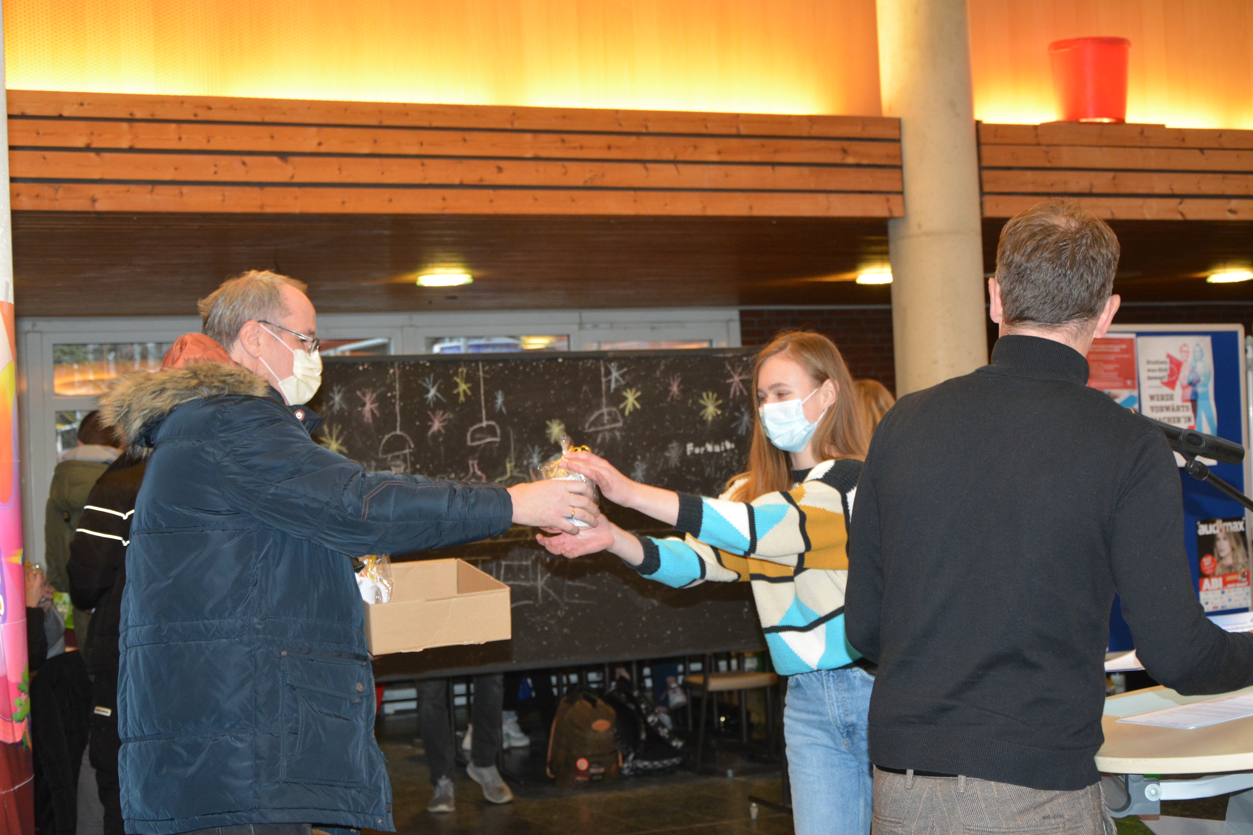 Präsentübergabe verkl