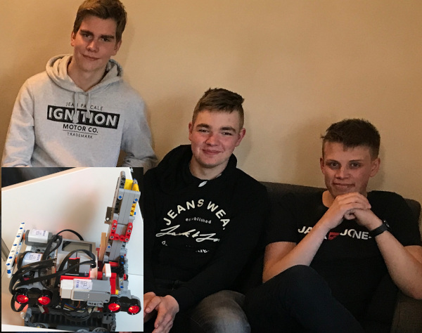 PinkFluffyRobocorn mit Roboter