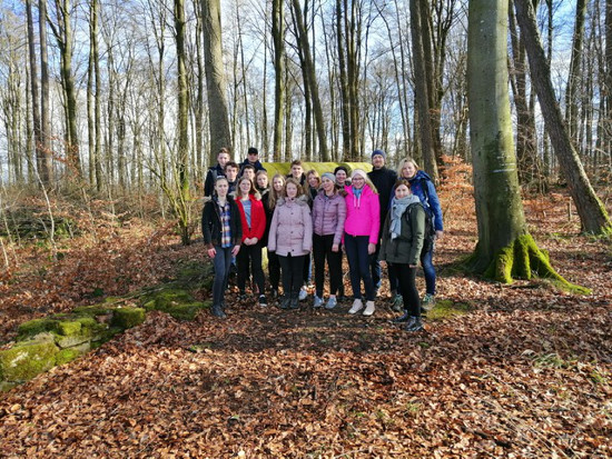 20190401 Trier WanderungLangmauer